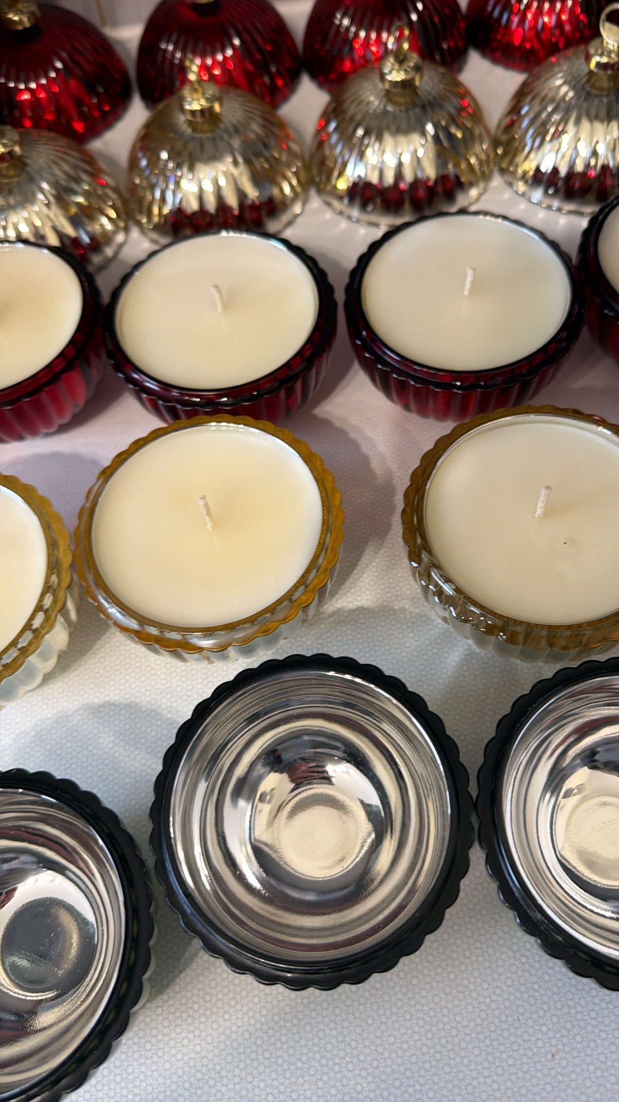 Christmas Bauble Candle Gift Set