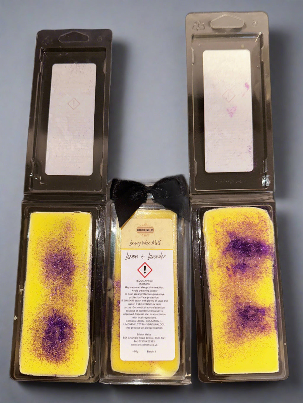 Fondant de cire au citron et à la lavande