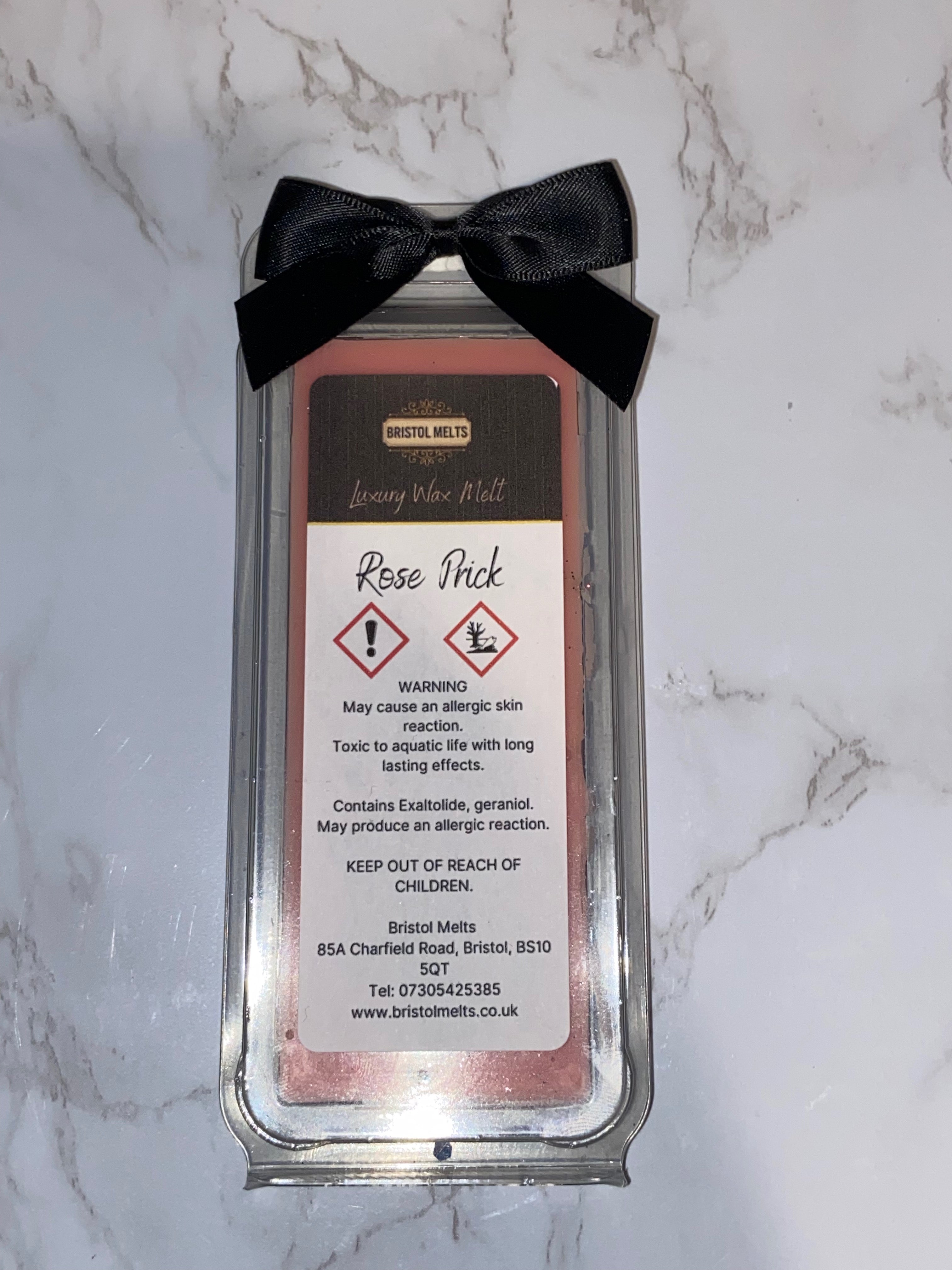 Fondant de cire à la rose