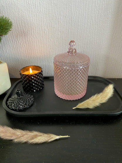 Raindrop Geo Candle (~340g)