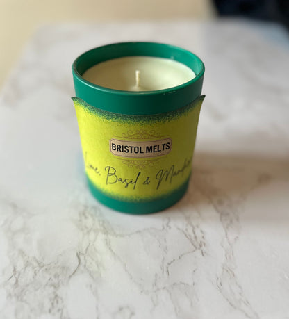 Lime, Basil & Mandarin Candle (~220g)